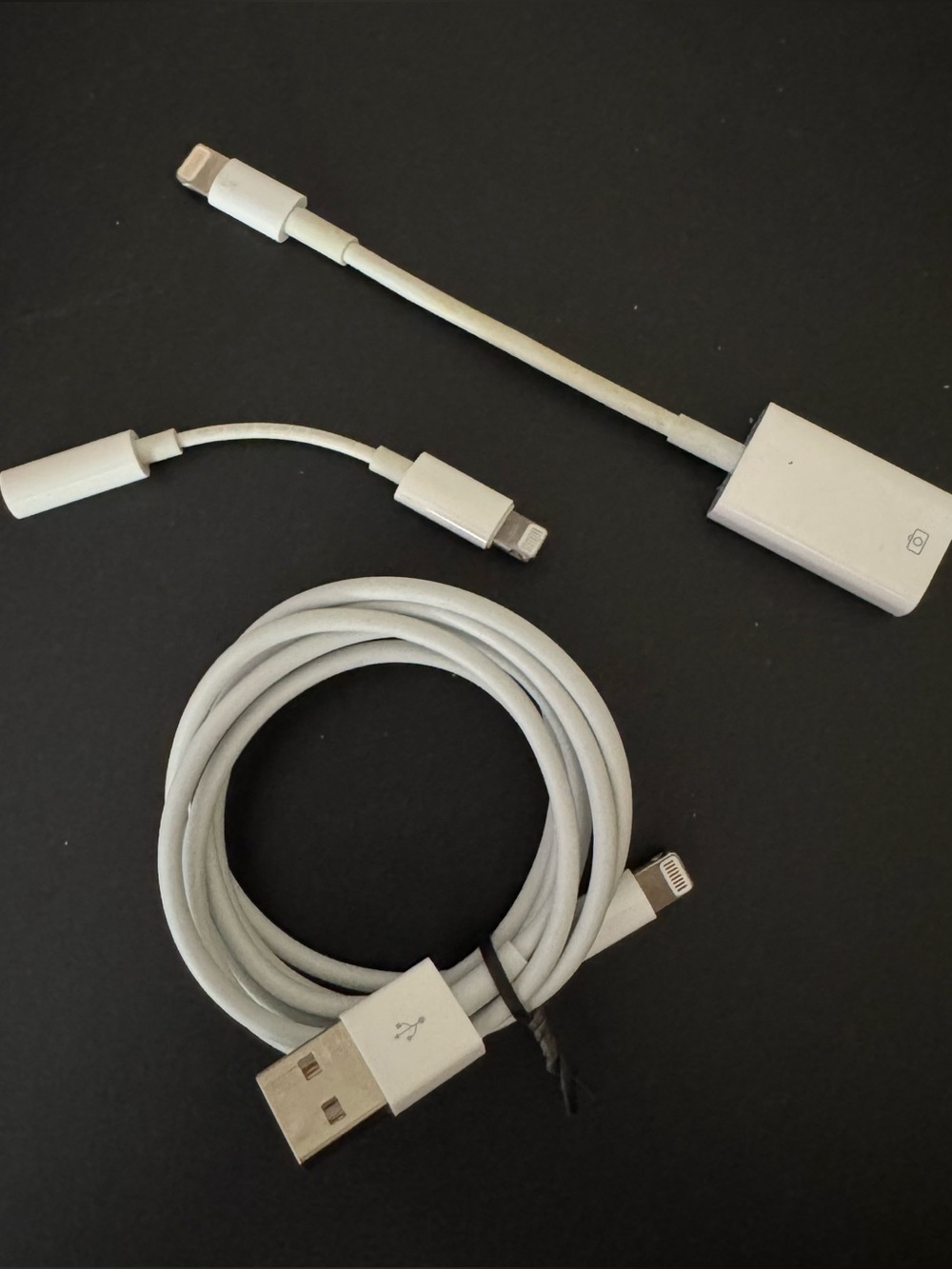 Lightning Cable & Adapters - Lightning to USB with Audio/HD Adapter